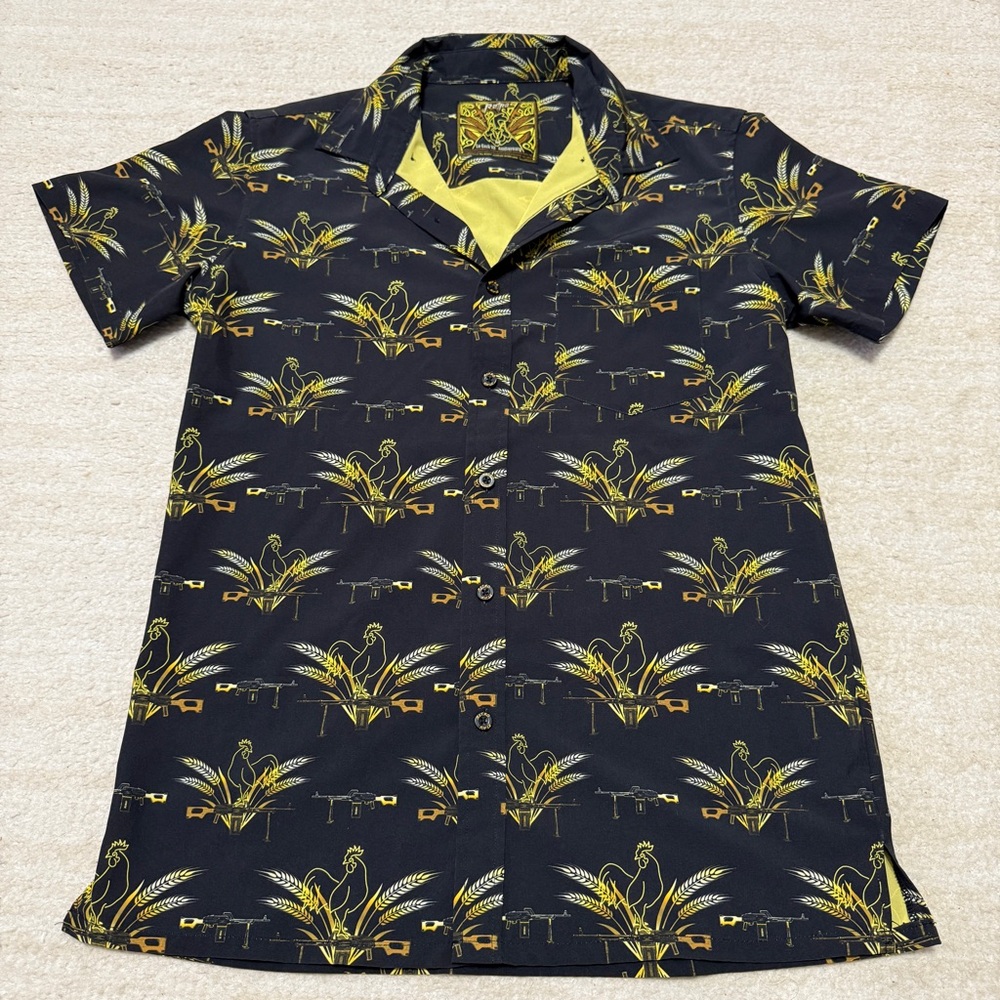 Retro Rifle Le C*ck V2 Anniversary Shirt All Over AOP Short Sleeve Men's Medium